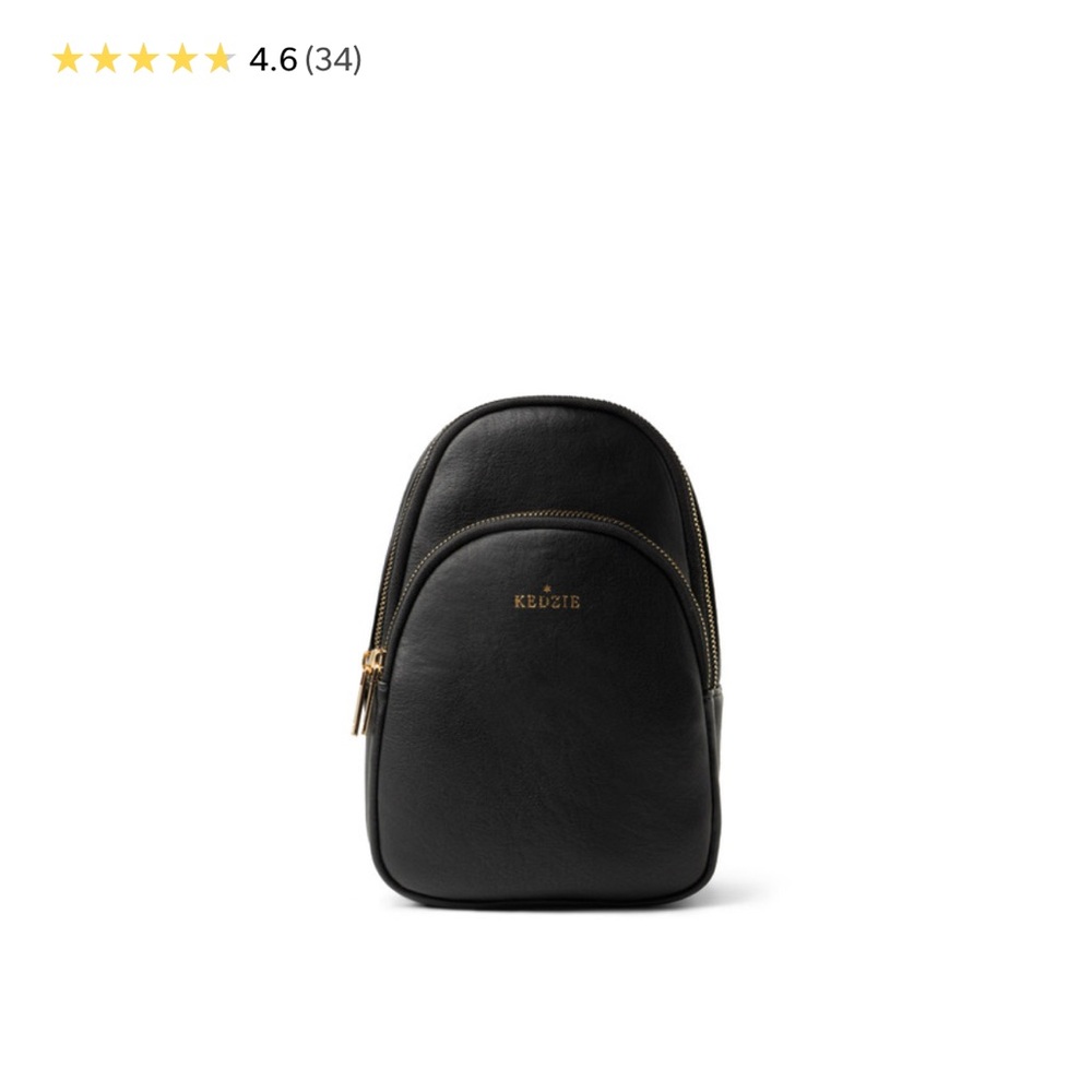 Kedzie Black Crossbody Bag